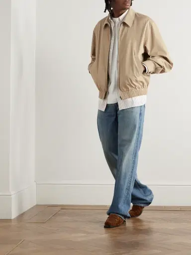 Saint Laurent Cotton-Twill Overshirt - Men | Thumbnail 2 Saint Laurent Cotton-Twill Overshirt - Men | Thumbnail 2