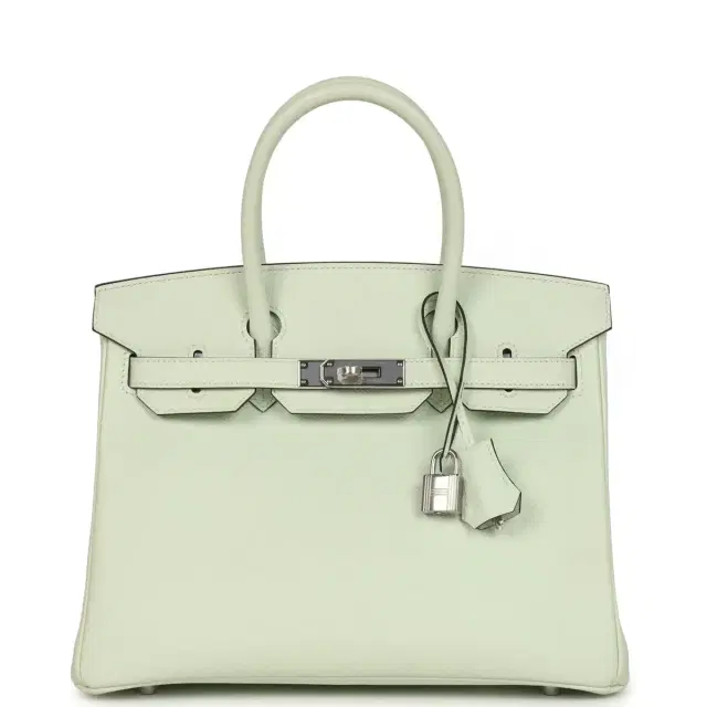 Hermes Birkin Sellier 30 Vert Fizz Epsom Palladium Hardware Hermes Birkin Sellier 30 Vert Fizz Epsom Palladium Hardware