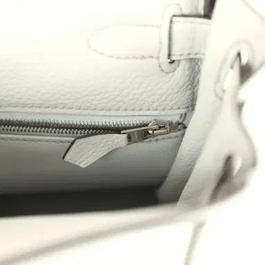 HERMÈS Hermes Kelly Retourne 28 Bleu Pale Clemence Palladium Hardware | Thumbnail 9 HERMÈS Hermes Kelly Retourne 28 Bleu Pale Clemence Palladium Hardware | Thumbnail 9