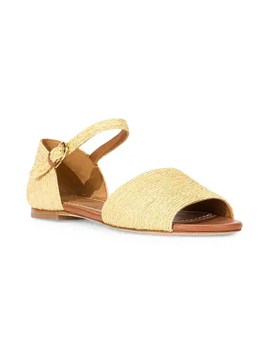 Staud Women's Catherine Raffia Sandals - Natural | Thumbnail 2 Staud Women's Catherine Raffia Sandals - Natural | Thumbnail 2
