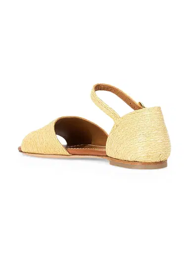 Staud Women's Catherine Raffia Sandals - Natural | Thumbnail 3 Staud Women's Catherine Raffia Sandals - Natural | Thumbnail 3