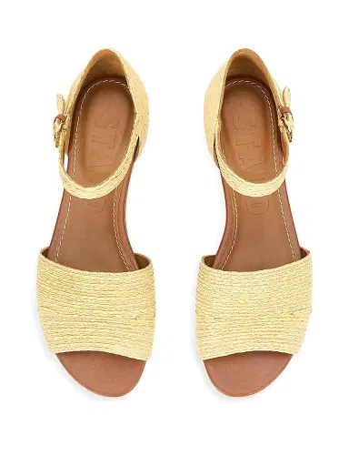 Staud Women's Catherine Raffia Sandals - Natural | Thumbnail 4 Staud Women's Catherine Raffia Sandals - Natural | Thumbnail 4