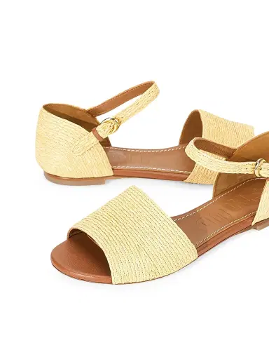 Staud Women's Catherine Raffia Sandals - Natural | Thumbnail 5 Staud Women's Catherine Raffia Sandals - Natural | Thumbnail 5