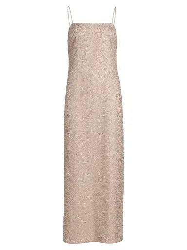 Milly Women's Anastasia Sequined Sheath-Style Cocktail Dress - Rose Gold | Thumbnail 1 Milly Women's Anastasia Sequined Sheath-Style Cocktail Dress - Rose Gold | Thumbnail 1