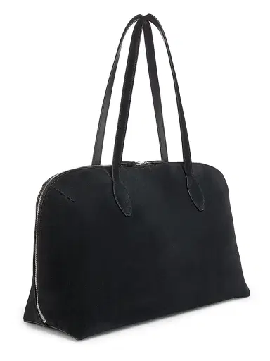 TOTEME Women's Garderob Suede Day Tote Bag | Thumbnail 3 TOTEME Women's Garderob Suede Day Tote Bag | Thumbnail 3