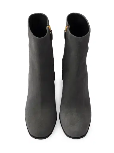Prada Women's Suede Booties - Brown | Thumbnail 2 Prada Women's Suede Booties - Brown | Thumbnail 2