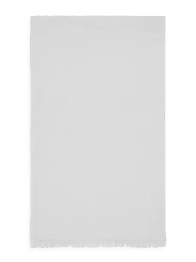 Women's Cashmere and Silk Scarf - Light Grey Women's Cashmere and Silk Scarf - Light Grey