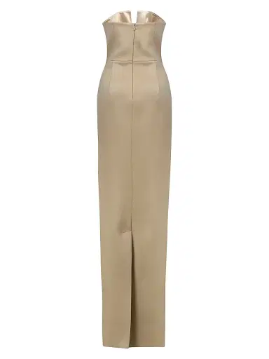 The New Arrivals Ilkyaz Ozel Women's Noa Strapless Column Gown - Eurphoria | Thumbnail 2 The New Arrivals Ilkyaz Ozel Women's Noa Strapless Column Gown - Eurphoria | Thumbnail 2