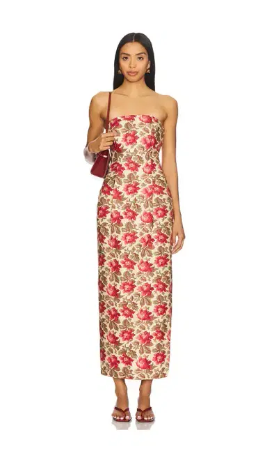 Posse Rosalie Strapless Dress | Thumbnail 2 Posse Rosalie Strapless Dress | Thumbnail 2