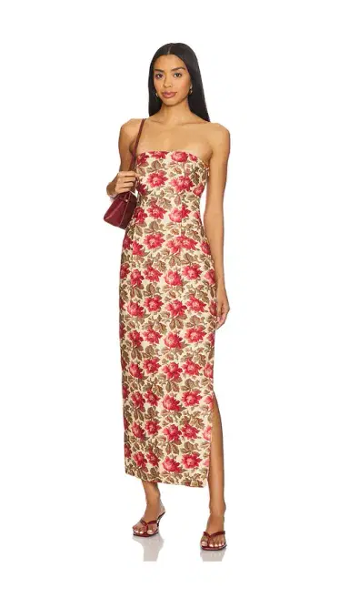Posse Rosalie Strapless Dress | Thumbnail 1 Posse Rosalie Strapless Dress | Thumbnail 1