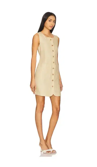Posse Emma Button Down Mini Dress | Thumbnail 2 Posse Emma Button Down Mini Dress | Thumbnail 2