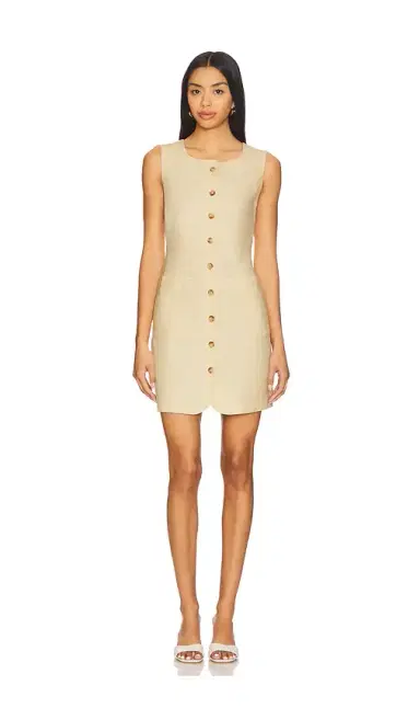 Posse Emma Button Down Mini Dress | Thumbnail 1 Posse Emma Button Down Mini Dress | Thumbnail 1