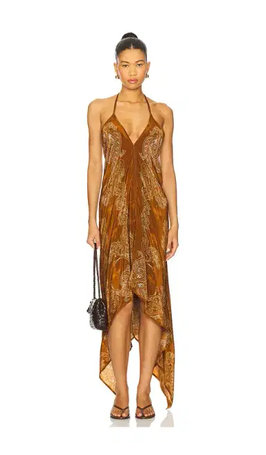 ROCOCO SAND High Low Handkerchief Dress | Thumbnail 1 ROCOCO SAND High Low Handkerchief Dress | Thumbnail 1