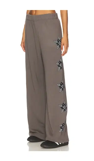 Lauren Moshi Black Horse Wide Leg Pant | Thumbnail 1 Lauren Moshi Black Horse Wide Leg Pant | Thumbnail 1
