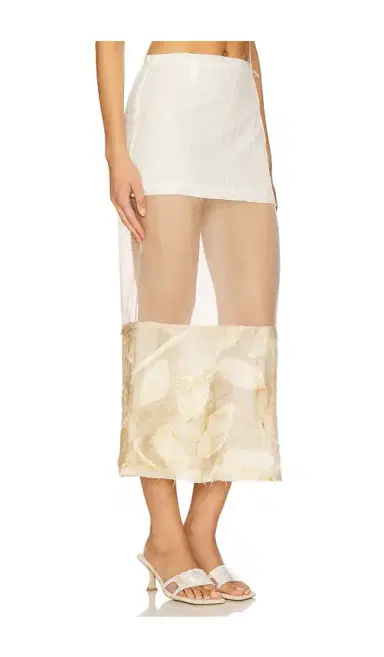 Milkwhite Triple Skirt | Thumbnail 2 Milkwhite Triple Skirt | Thumbnail 2