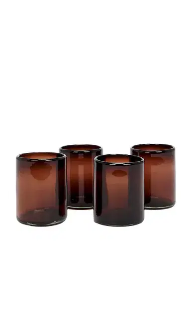 Verve Culture Set Of 4 Tamarind Handblown Glasses | Thumbnail 2 Verve Culture Set Of 4 Tamarind Handblown Glasses | Thumbnail 2