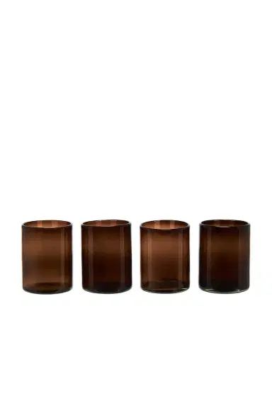 Verve Culture Set Of 4 Tamarind Handblown Glasses | Thumbnail 4 Verve Culture Set Of 4 Tamarind Handblown Glasses | Thumbnail 4