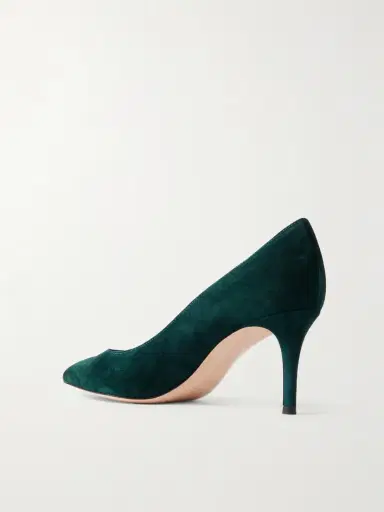 Gianvito Rossi Gianvito 70 Suede Pumps | Thumbnail 3 Gianvito Rossi Gianvito 70 Suede Pumps | Thumbnail 3