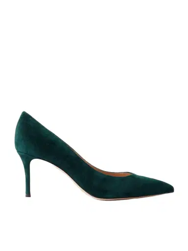 Gianvito Rossi Gianvito 70 Suede Pumps | Thumbnail 1 Gianvito Rossi Gianvito 70 Suede Pumps | Thumbnail 1