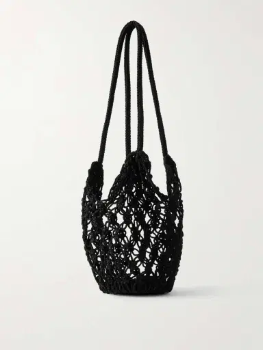 Saint Laurent Woven Cord Shoulder Bag | Thumbnail 3 Saint Laurent Woven Cord Shoulder Bag | Thumbnail 3