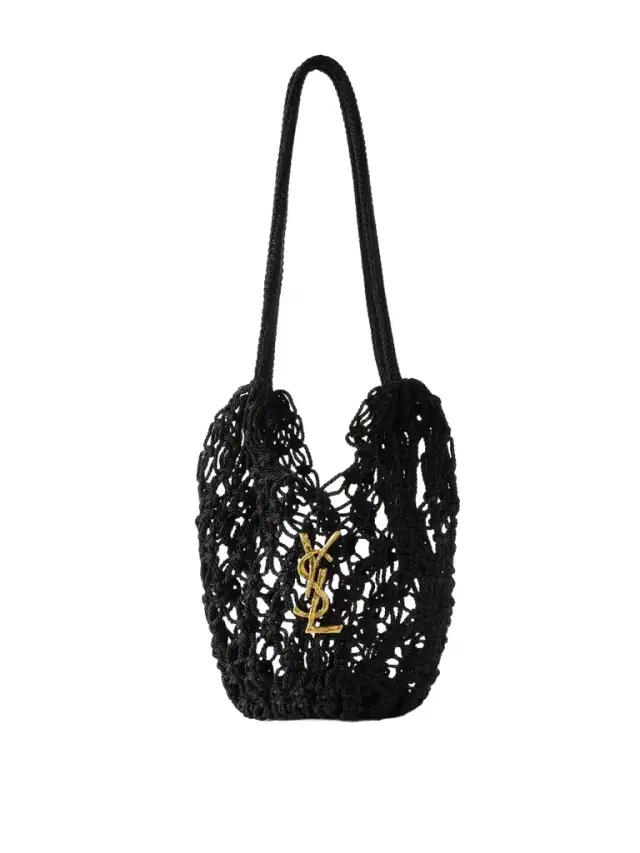 Saint Laurent Woven Cord Shoulder Bag