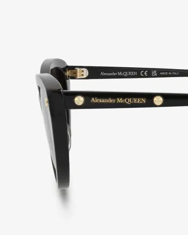 Alexander McQueen Alexander Mcqueen Cat Eye Acetate 55 mm Ladies Sunglasses by The Solist | Thumbnail 3 Alexander McQueen Alexander Mcqueen Cat Eye Acetate 55 mm Ladies Sunglasses by The Solist | Thumbnail 3
