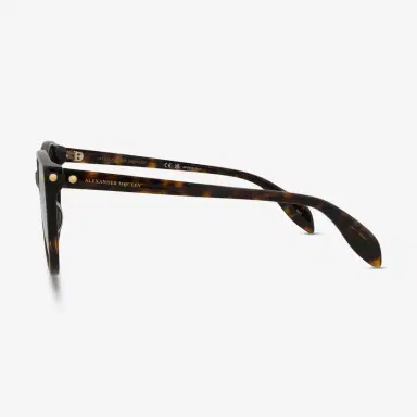 Alexander McQueen Alexander Mcqueen Round Acetate 55 mm Ladies Sunglasses by The Solist | Thumbnail 3 Alexander McQueen Alexander Mcqueen Round Acetate 55 mm Ladies Sunglasses by The Solist | Thumbnail 3