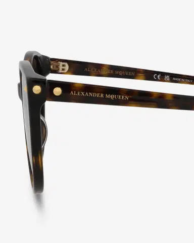 Alexander McQueen Alexander Mcqueen Round Acetate 55 mm Ladies Sunglasses by The Solist | Thumbnail 4 Alexander McQueen Alexander Mcqueen Round Acetate 55 mm Ladies Sunglasses by The Solist | Thumbnail 4
