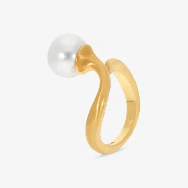 ASSAEL Assael Angela Cummings 18K Yellow Gold Single South Sea Cultured Button Pearl Ring Sz. 6.5 by The Solist | Thumbnail 2 ASSAEL Assael Angela Cummings 18K Yellow Gold Single South Sea Cultured Button Pearl Ring Sz. 6.5 by The Solist | Thumbnail 2
