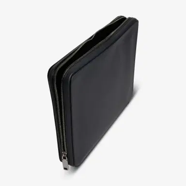 BALLY Bally Gabher Grey Leather Men's Portfolio by The Solist | Thumbnail 4 BALLY Bally Gabher Grey Leather Men's Portfolio by The Solist | Thumbnail 4