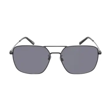 BALLY Bally Men's Shiny Black & Blue Aviator 61mm Sunglasses by The Solist | Thumbnail 1 BALLY Bally Men's Shiny Black & Blue Aviator 61mm Sunglasses by The Solist | Thumbnail 1