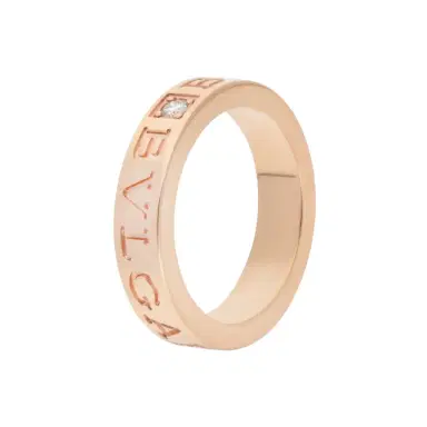 Bulgari Bulgari B.Zero1 18K Rose Gold Diamond Ring Sz. 5.25 341821 - by The Solist | Thumbnail 1 Bulgari Bulgari B.Zero1 18K Rose Gold Diamond Ring Sz. 5.25 341821 - by The Solist | Thumbnail 1