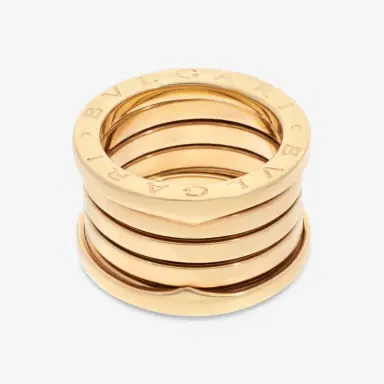 Bulgari Bulgari B.Zero1 18K Yellow Gold Five Band Ring Sz. 4.25 by The Solist | Thumbnail 2 Bulgari Bulgari B.Zero1 18K Yellow Gold Five Band Ring Sz. 4.25 by The Solist | Thumbnail 2