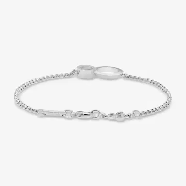 Chopard Chopard Happy 8 18K White Gold Diamond Chain Bracelet by The Solist | Thumbnail 3 Chopard Chopard Happy 8 18K White Gold Diamond Chain Bracelet by The Solist | Thumbnail 3