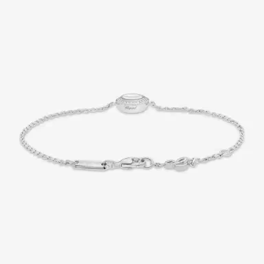Chopard Chopard Happy Curves 18K White Gold Diamond Chain Bracelet by The Solist | Thumbnail 3 Chopard Chopard Happy Curves 18K White Gold Diamond Chain Bracelet by The Solist | Thumbnail 3