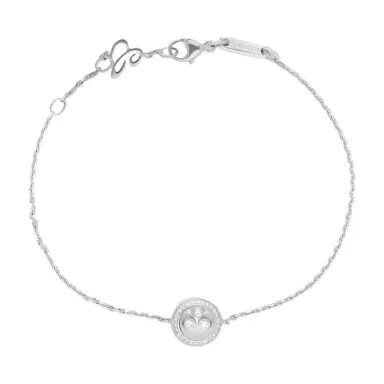 Chopard Chopard Happy Curves 18K White Gold Diamond Chain Bracelet by The Solist | Thumbnail 1 Chopard Chopard Happy Curves 18K White Gold Diamond Chain Bracelet by The Solist | Thumbnail 1
