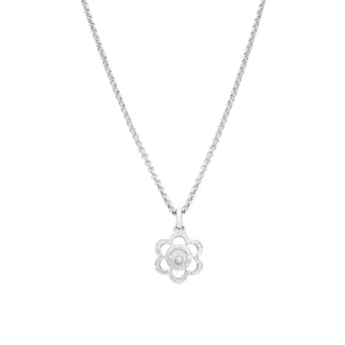 Chopard Chopard Happy Diamonds 18K White Gold Diamond Pendant Necklace by The Solist | Thumbnail 1 Chopard Chopard Happy Diamonds 18K White Gold Diamond Pendant Necklace by The Solist | Thumbnail 1