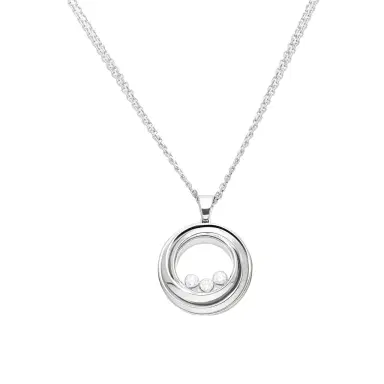 Chopard Chopard Happy Emotions 18K White Gold Diamond Pendant Necklace by The Solist | Thumbnail 1 Chopard Chopard Happy Emotions 18K White Gold Diamond Pendant Necklace by The Solist | Thumbnail 1