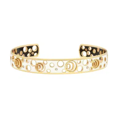 Damiani Damiani Damianissima 18K Rose Gold & Ceramic Diamond Cuff Bracelet by The Solist | Thumbnail 1 Damiani Damiani Damianissima 18K Rose Gold & Ceramic Diamond Cuff Bracelet by The Solist | Thumbnail 1