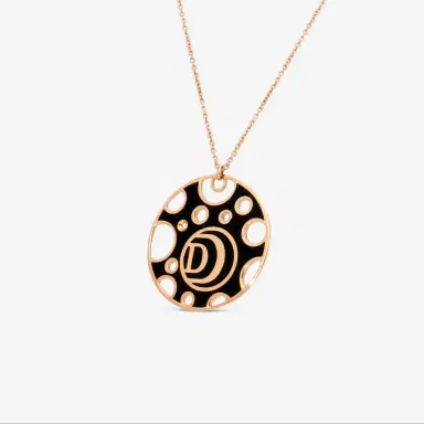 Damiani Damiani Damianissima 18K Rose Gold & Ceramic Diamond Pendant Necklace by The Solist | Thumbnail 3 Damiani Damiani Damianissima 18K Rose Gold & Ceramic Diamond Pendant Necklace by The Solist | Thumbnail 3