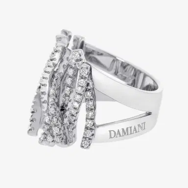 Damiani Damiani 18K White Gold, Diamond Statement Ring Sz. 7.25 by The Solist | Thumbnail 2 Damiani Damiani 18K White Gold, Diamond Statement Ring Sz. 7.25 by The Solist | Thumbnail 2