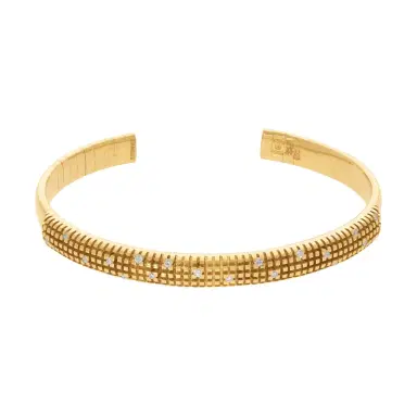 Damiani Damiani 18K Yellow Gold Diamond Bangle Bracelet by The Solist | Thumbnail 1 Damiani Damiani 18K Yellow Gold Diamond Bangle Bracelet by The Solist | Thumbnail 1