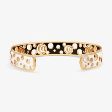 Damiani Damiani Damianissima 18K Rose Gold & Ceramic Diamond Cuff Bracelet by The Solist | Thumbnail 3 Damiani Damiani Damianissima 18K Rose Gold & Ceramic Diamond Cuff Bracelet by The Solist | Thumbnail 3