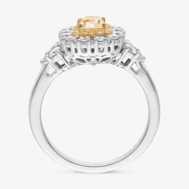 Gregg Ruth Gregg Ruth 18K Gold, 0.60ct. tw. Fancy Yellow Diamond and 0.70ct. tw. White Diamond Engagement Ring Sz. 6.5 by The Solist | Thumbnail 3 Gregg Ruth Gregg Ruth 18K Gold, 0.60ct. tw. Fancy Yellow Diamond and 0.70ct. tw. White Diamond Engagement Ring Sz. 6.5 by The Solist | Thumbnail 3