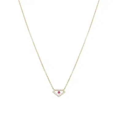 Hearts On Fire Hearts On Fire Triplicity 18K Yellow Gold Voyage Emblem Pendant by The Solist | Thumbnail 1 Hearts On Fire Hearts On Fire Triplicity 18K Yellow Gold Voyage Emblem Pendant by The Solist | Thumbnail 1