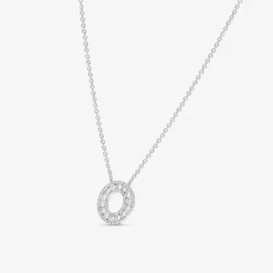 Ina Mar Ina Mar 18K White Gold 1.00 ctw Rouond Diamond Circle Pendant Necklace by The Solist | Thumbnail 2 Ina Mar Ina Mar 18K White Gold 1.00 ctw Rouond Diamond Circle Pendant Necklace by The Solist | Thumbnail 2