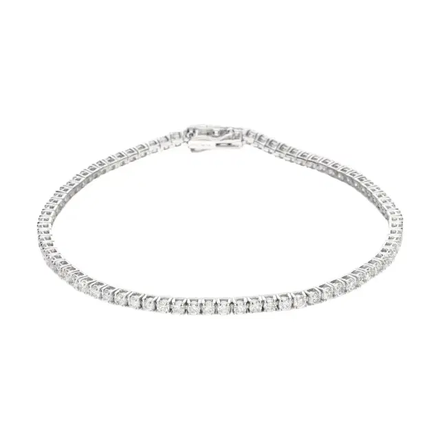 Ina Mar Ina Mar 18K White Gold Diamond 2.10ct.twd. Tennis Bracelet 7" by The Solist