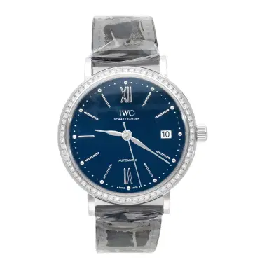 IWC IWC Portofino Midsize Diamond Set Stainless Steel Automatic Men's Watch IW458111 | Thumbnail 1 IWC IWC Portofino Midsize Diamond Set Stainless Steel Automatic Men's Watch IW458111 | Thumbnail 1