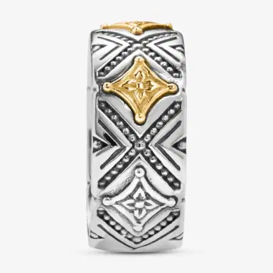 Konstantino Konstantino Dome Sterling Silver & 18k Gold Band Ring Sz. 7 by The Solist | Thumbnail 3 Konstantino Konstantino Dome Sterling Silver & 18k Gold Band Ring Sz. 7 by The Solist | Thumbnail 3