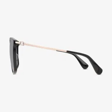 Max Mara Max Mara Women's Shiny Black & Gradient Smoke Square 56 mm Sunglasses by The Solist | Thumbnail 3 Max Mara Max Mara Women's Shiny Black & Gradient Smoke Square 56 mm Sunglasses by The Solist | Thumbnail 3